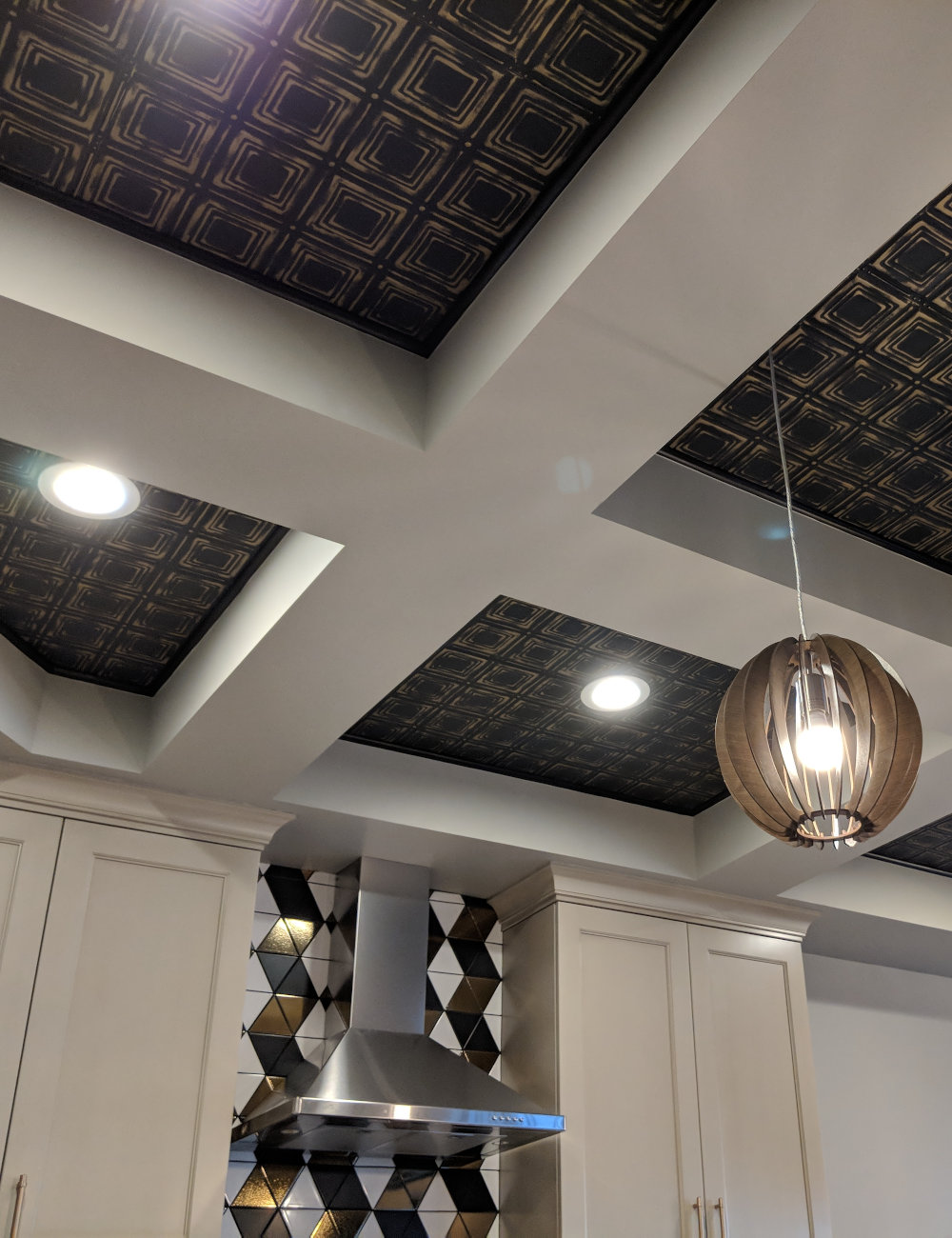kitchen tin ceiling